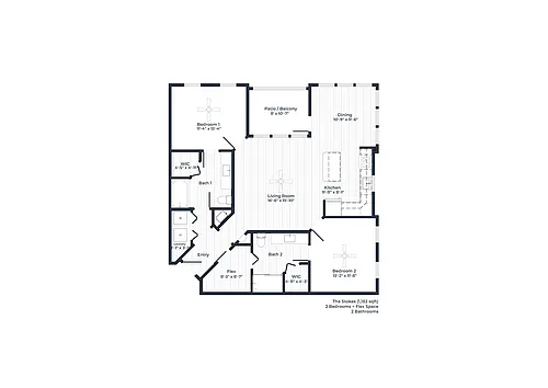 Floor plan The Stokes