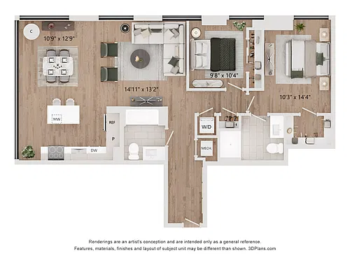 Floor plan F043