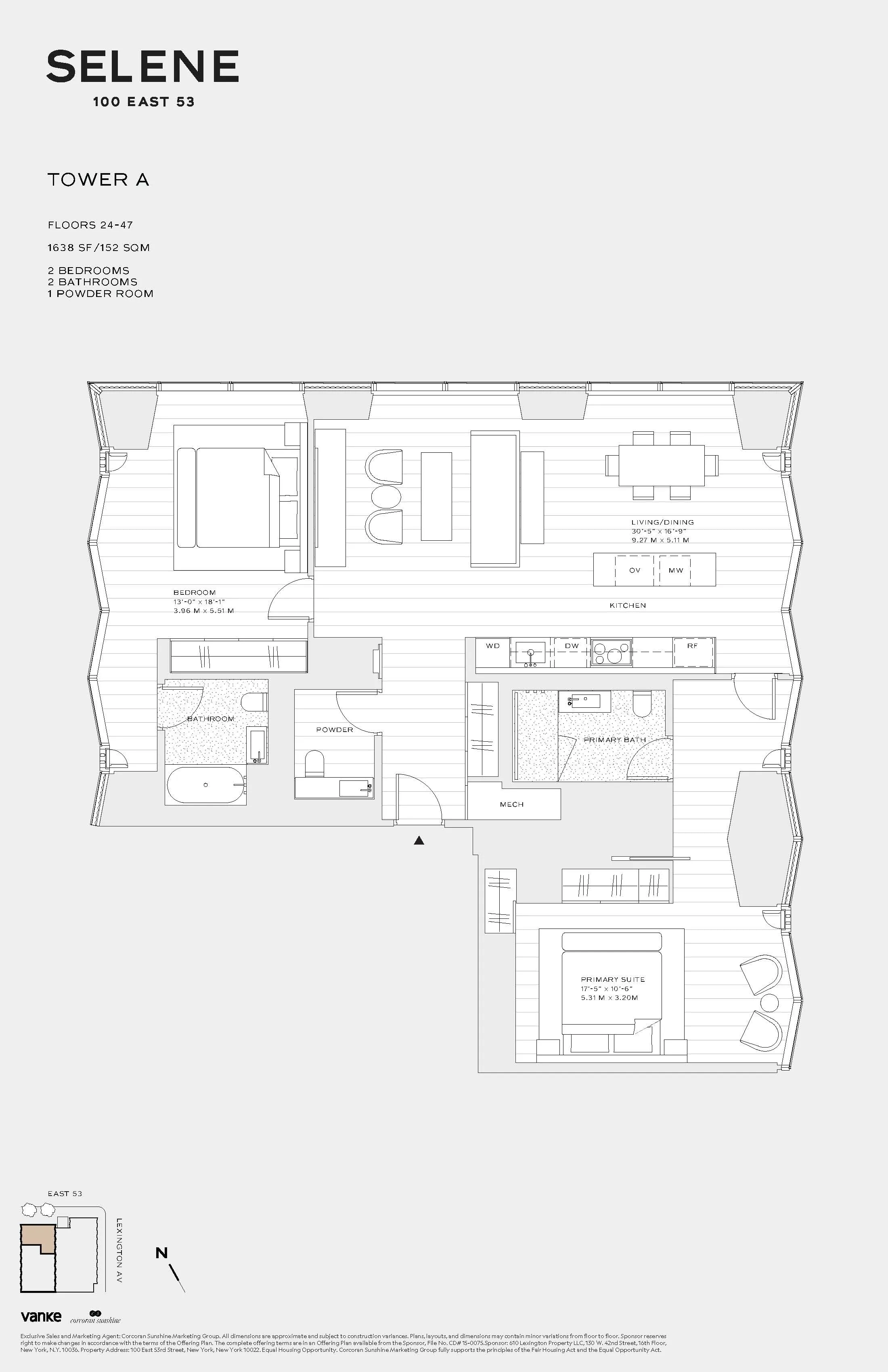 【楽ギフ_包装】 Street 53rd East 100 #33A StreetEasy | Manhattan Midtown, in その他