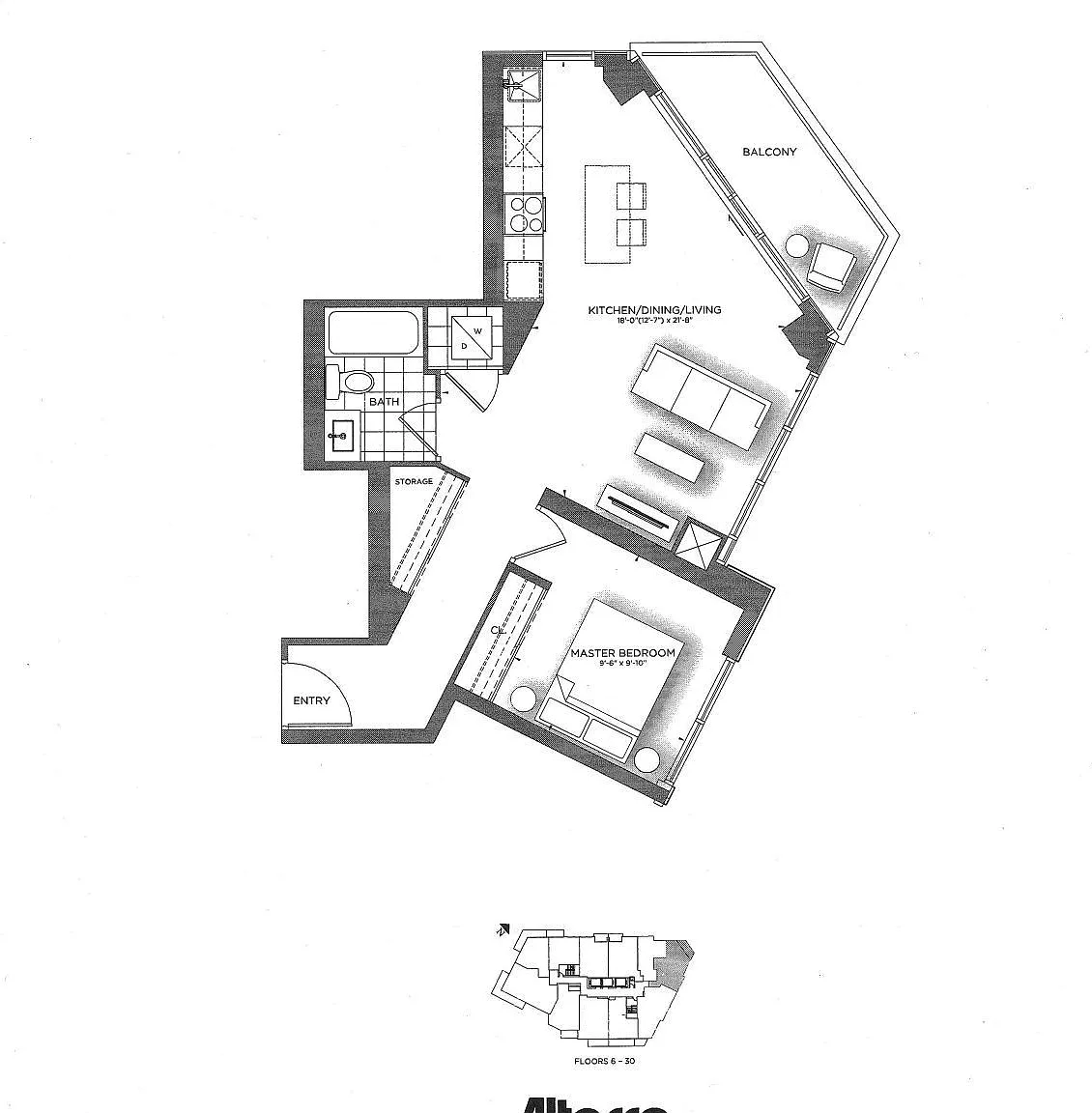 1 bed, $2,350 — Photo 2