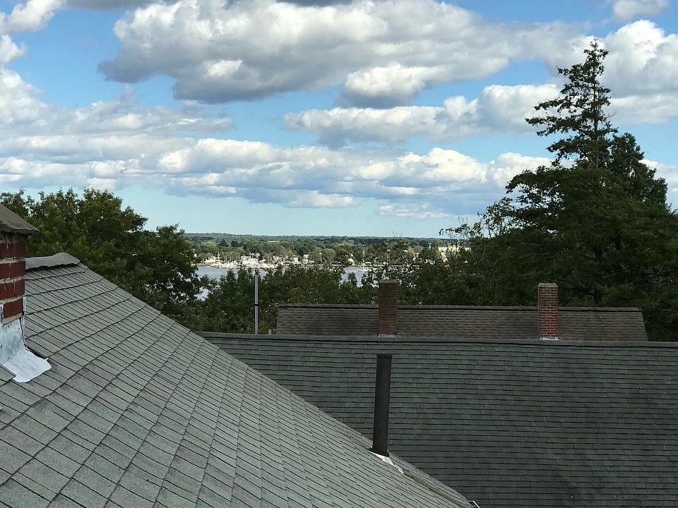 View from kitchen of New Bedford/Fairhaven harbor
