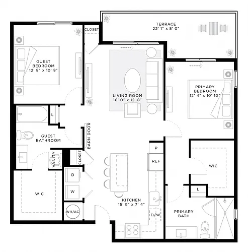 Floor plan B2