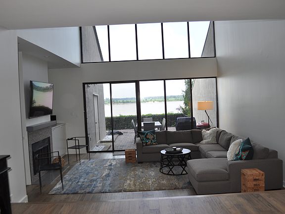 Living Room and River View