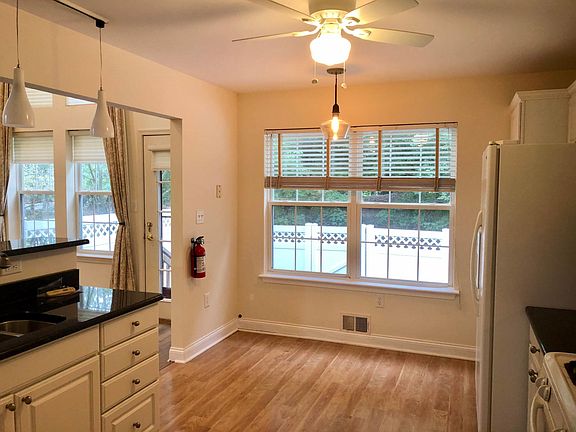 Eat-in-kitchen, view of Private Patio