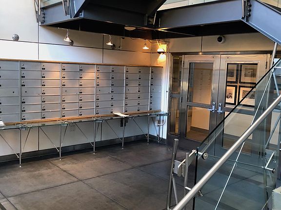 Lobby + Mailboxes