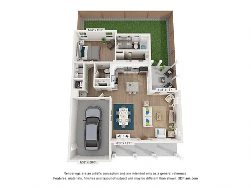 Floor plan The Azalea