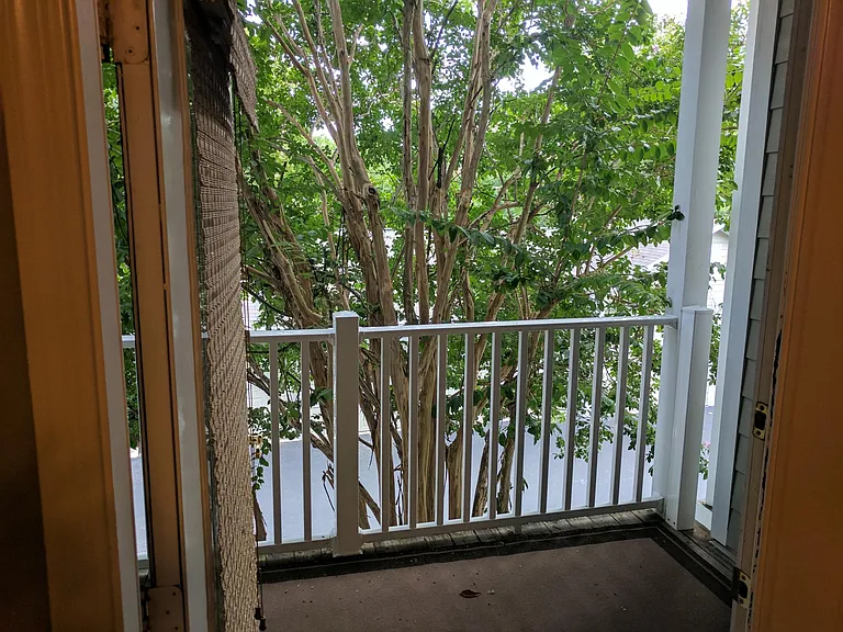 Outside patio area
