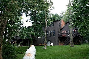 Rear view 5'-6' fence enclosed