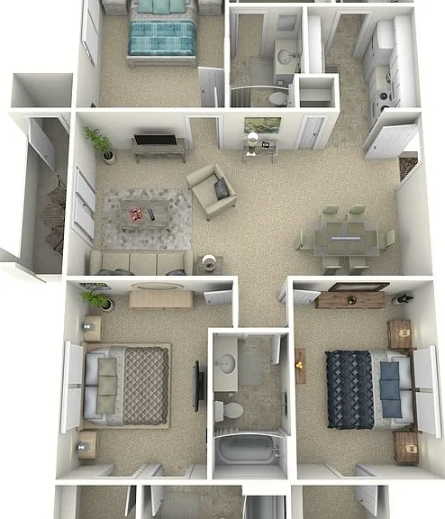 Corapeake Floorplan Diagram