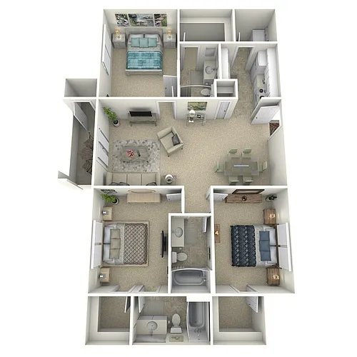Floor plan Corapeake