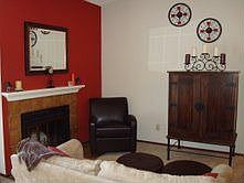 Fireplace in Living Room