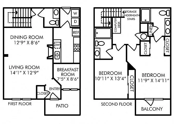 Floor plan B2P
