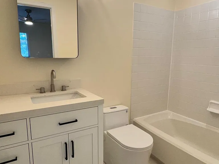 Second Bath wth new vanity, toilet, fixtures