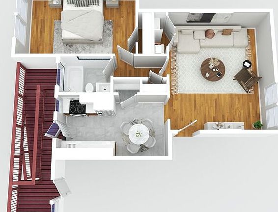2nd image of 1240-72 Hawthorne Pl #1256-D