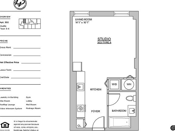 2nd image of 445 Vanderbilt Ave #402
