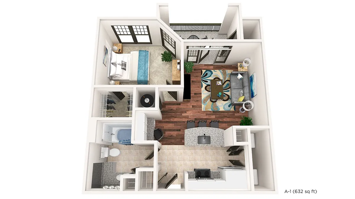 Floor plan A1