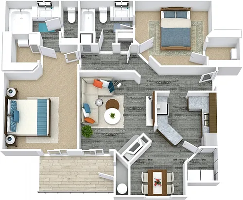 Floor plan B2