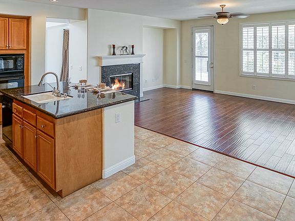 Kitchen to family room