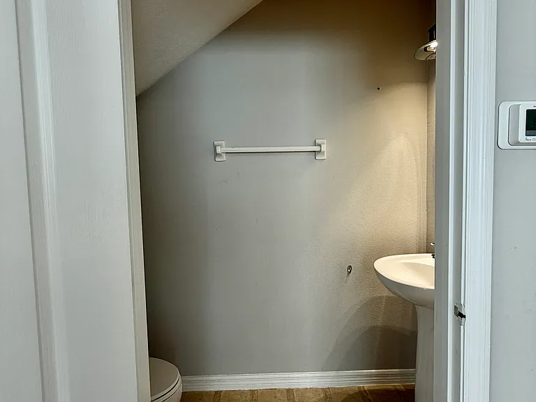 Living Room 1/2 Bathroom.