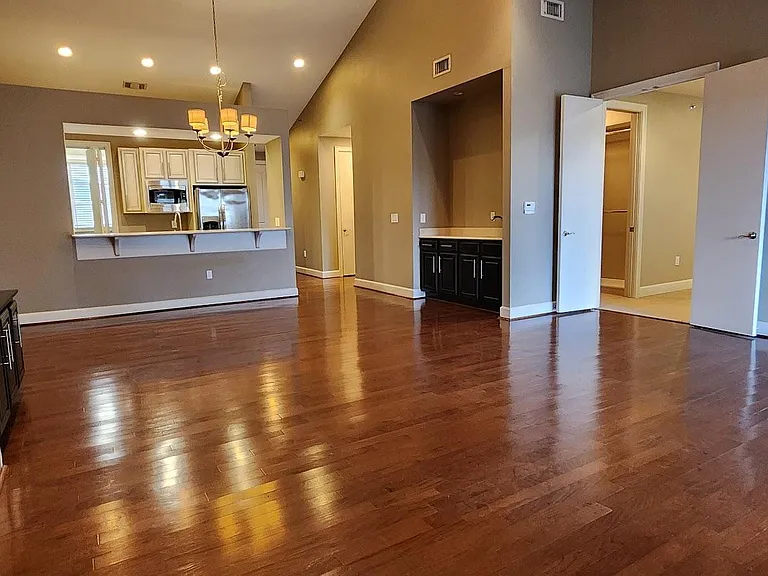 Living Room and Wet Bar