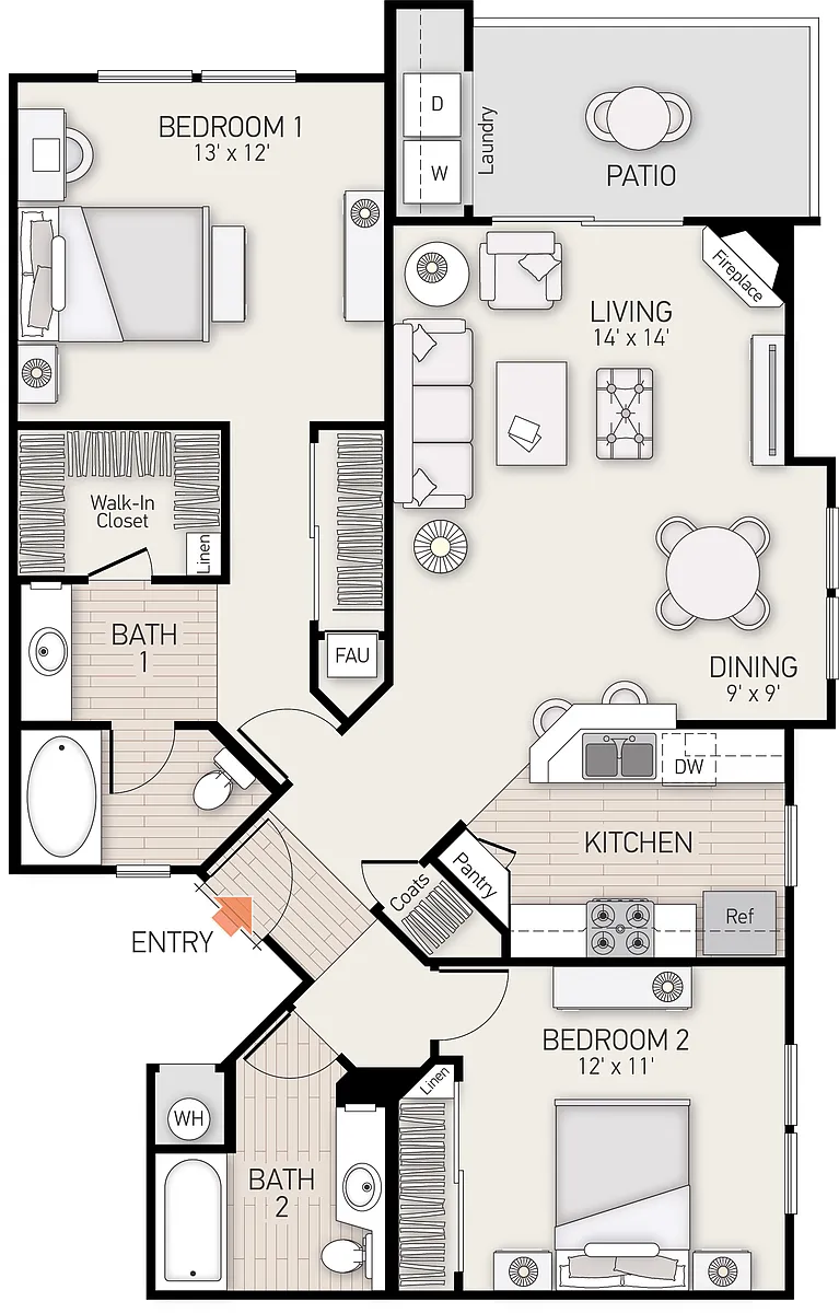 Floor plan Loggia - Plan 6