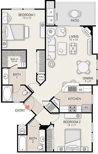 Floor plan Loggia - Plan 6