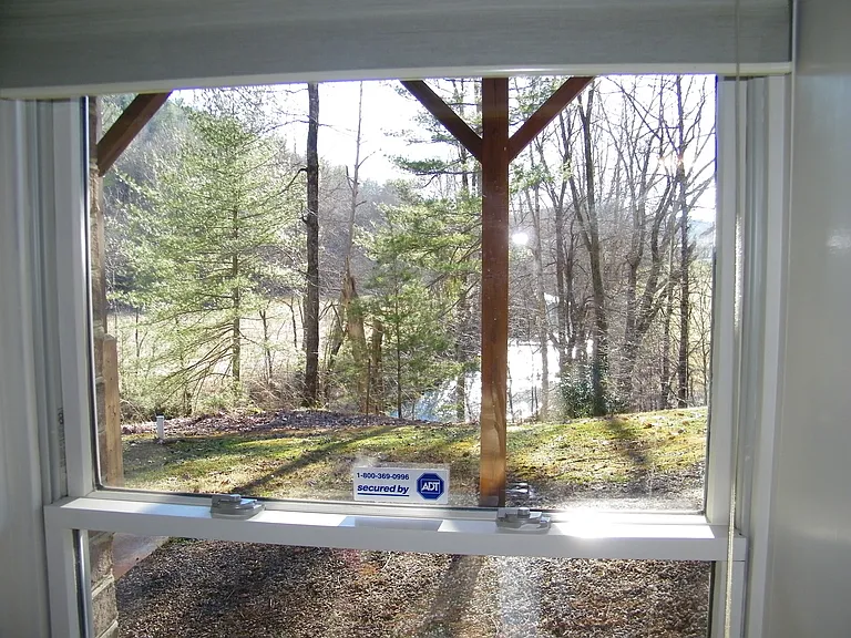 View from master bedroom.