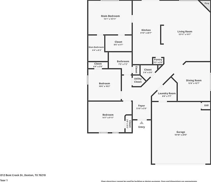 3 bed, 2.0 bath, 1515 sqft, $2,880 — Photo 2