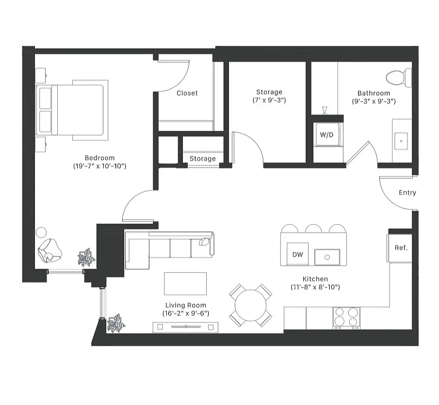 Floor plan A+D4