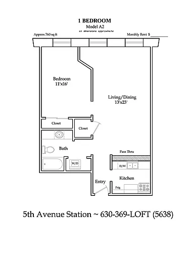 Floor plan A2-R
