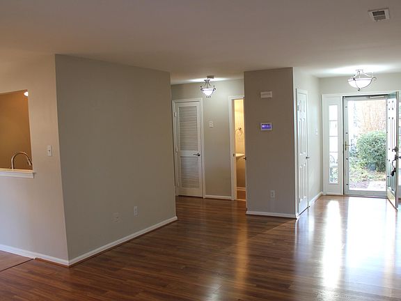 Living room with private front entrance.