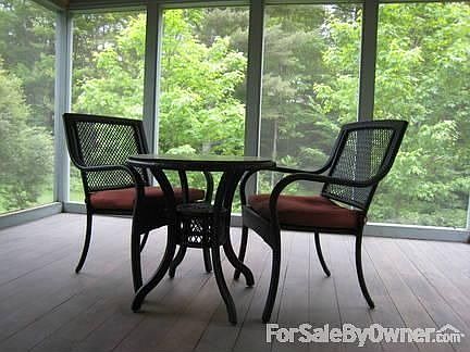 Three season screened porch