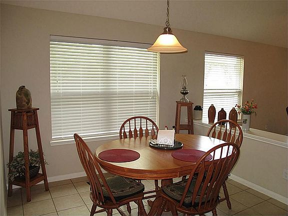 Spacious breakfast area