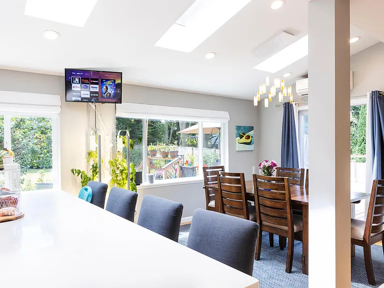 Large kitchen island