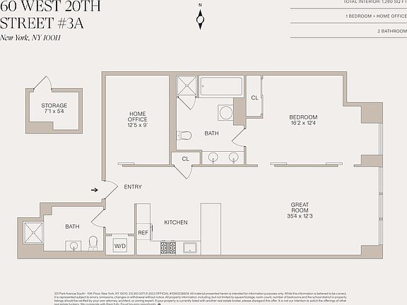 2nd image of 60 W 20th St APT 3A