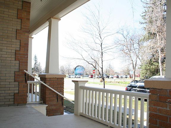 Front Porch w View of Park