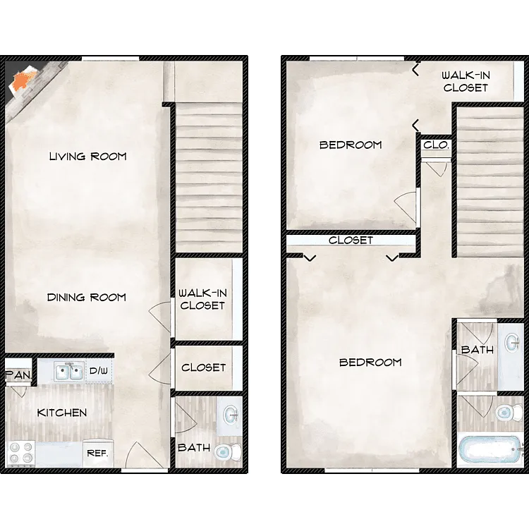 Floor plan B3