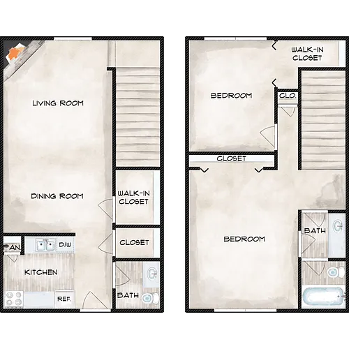 Floor plan B3
