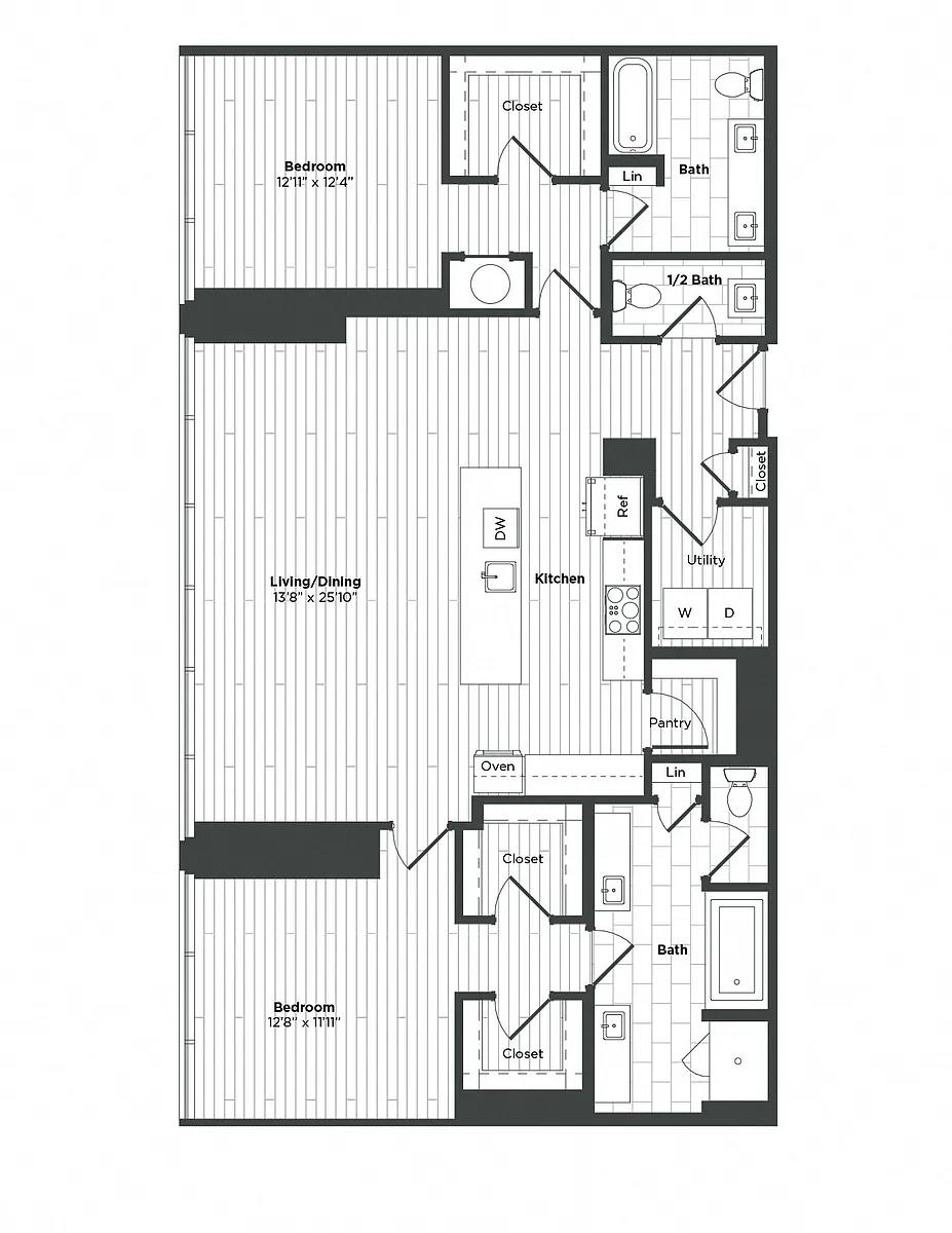 Floor plan PH B