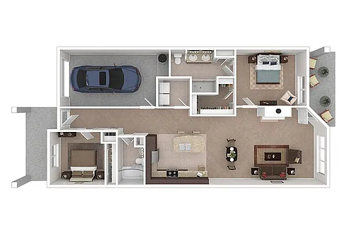 Floor plan Dana Passage