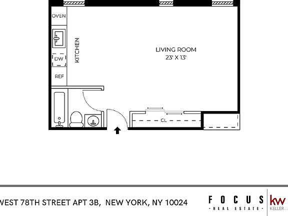 2nd image of 200 W 78th St APT 3B