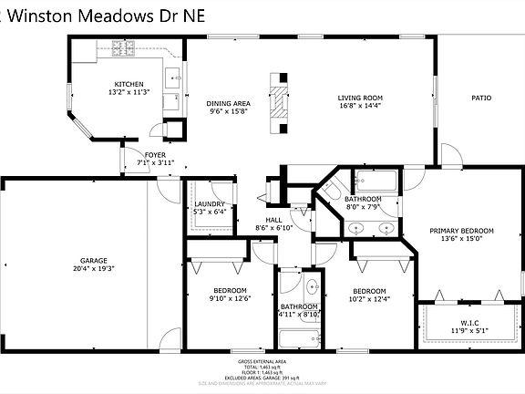 2nd image of 3012 Winston Meadows Dr NE