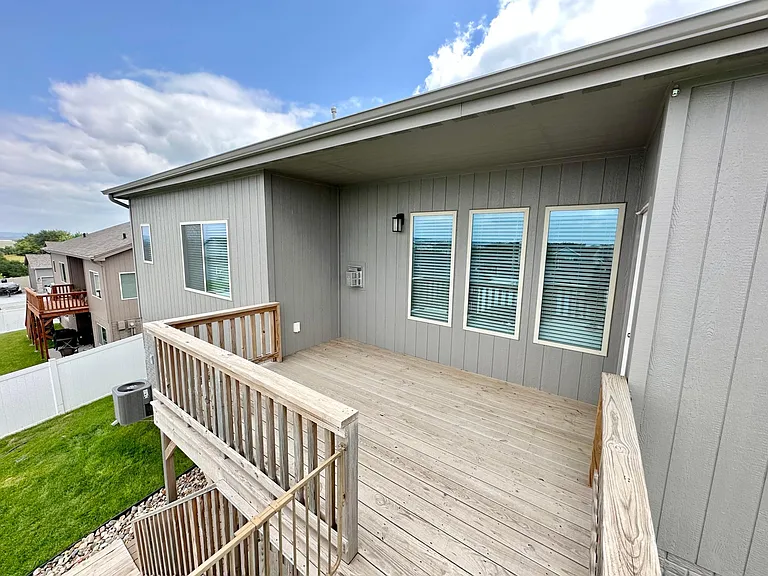 Back deck