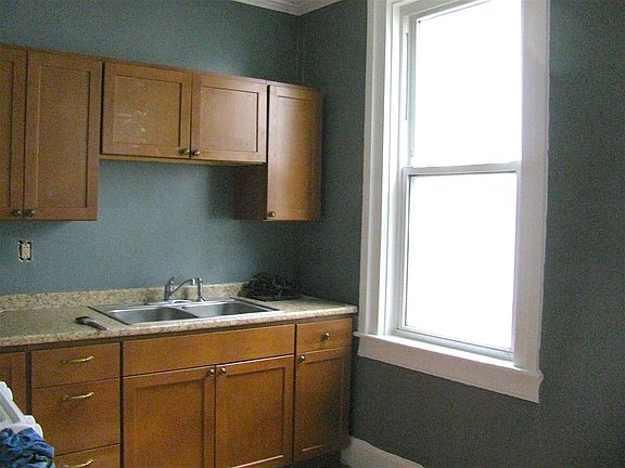 Bright kitchen with ample space