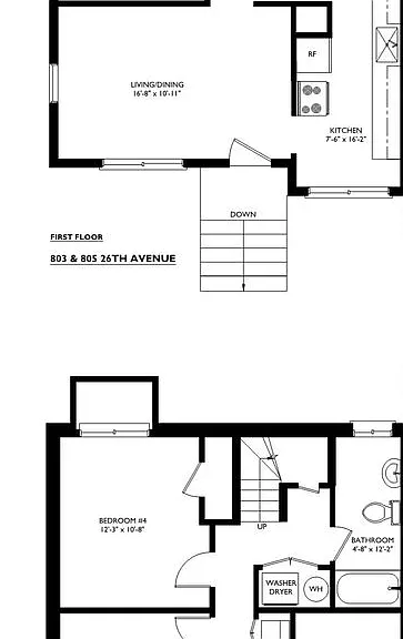 Amazing 4bed/2bath Duplex Close to Seattle University! — Photo 14