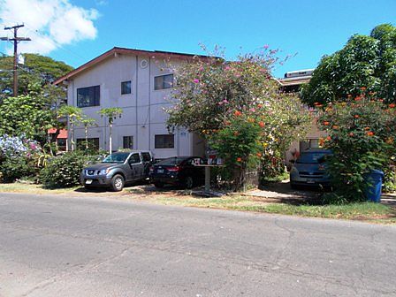 side of house on corner