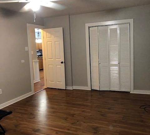 THIRD BEDROOM: This is the largest bedroom in the house. It's huge! Has a large double window and one single window.
