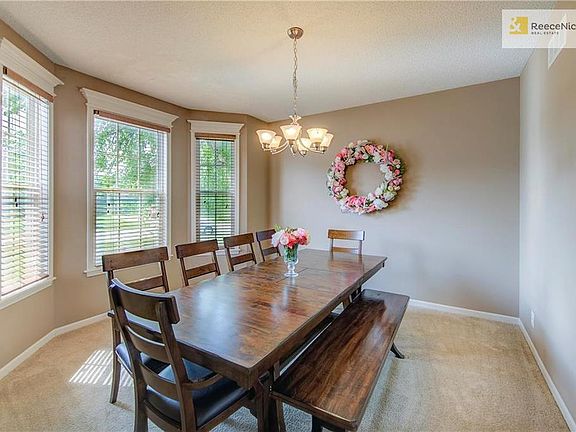 Formal dining room off of kitchen for those special dinners with friends and family.