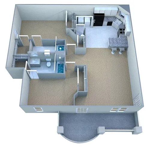 Floor plan Custom Deluxe III
