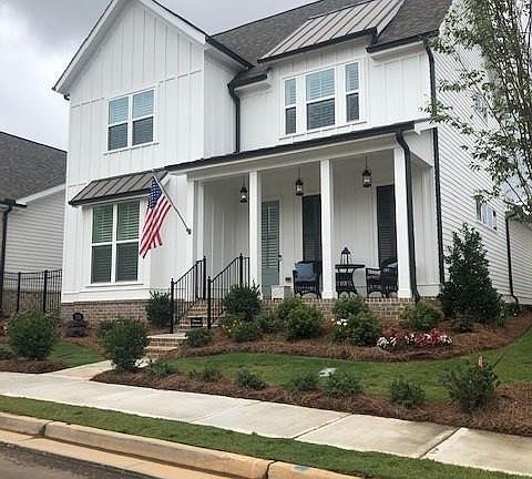 The Hickory floor plan is one of the largest rear entry homes